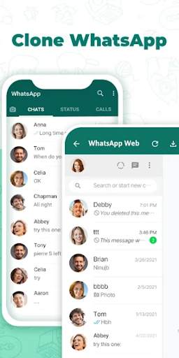 WhatScanner: Clone WhatsApp, Direct Chat, WA Saver screenshot 3