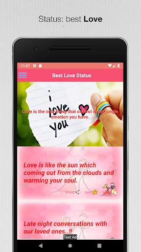 Status and Sweet Words screenshot 2