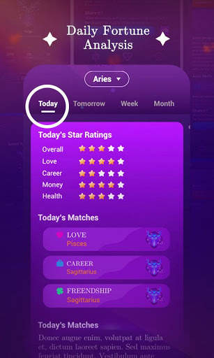 Daily Horoscope-Free Zodiac Sign & Astrology screenshot 1