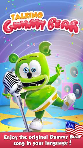 Talking Gummy Bear Kids Games screenshot 1