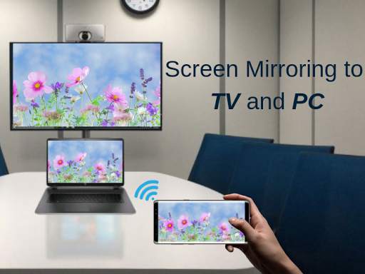 Screen Mirroring with TV/PC Mobile Screen to TV/PC screenshot 1