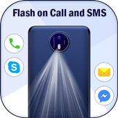 Flash on Call &amp; SMS : Auto Flash Alert icon