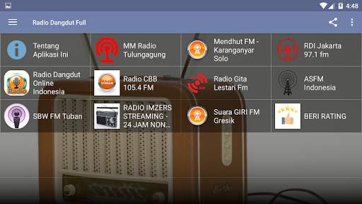 Radio Dangdut Full screenshot 1