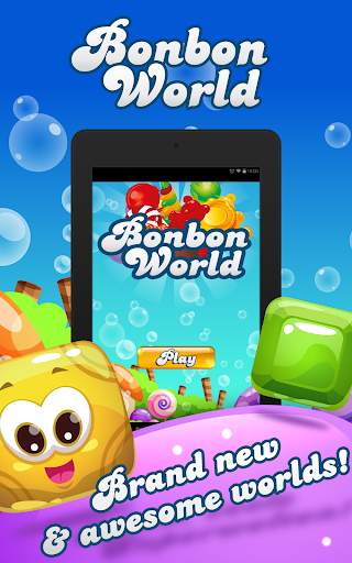 Bonbon World - Candy Jelly Puzzle screenshot 4