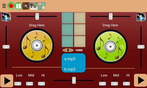 Virtual Mixer For Dj screenshot 1