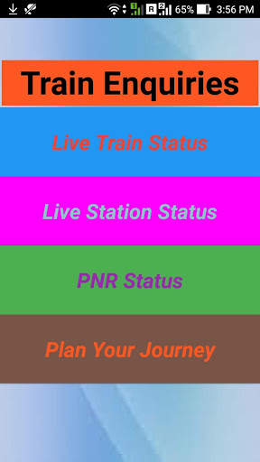 Train Enquiry screenshot 1
