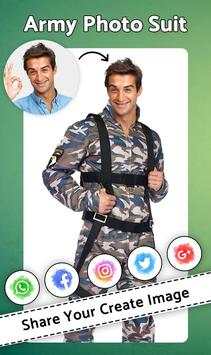 Army Photo Suit : Editor 5 تصوير الشاشة