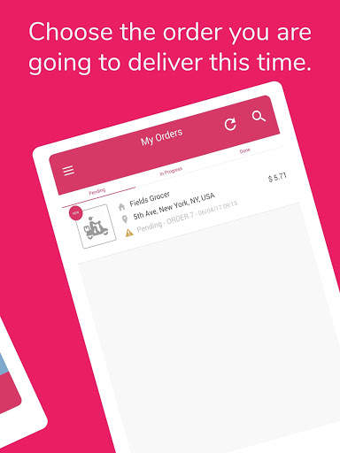 Delivery App v4 screenshot 7