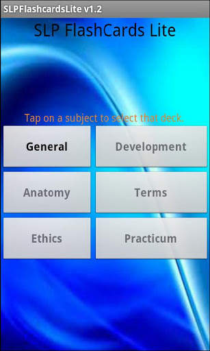 SLP Flashcards Lite screenshot 1