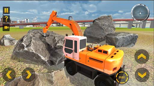 PRO EXCAVATOR SIMULATOR HEAVY CONSTRUCTION CITY 3D screenshot 1