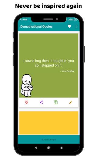 Funny Demotivational Quotes and Insults screenshot 1