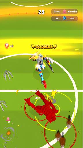 Rainbow Run - Blue Monster screenshot 3