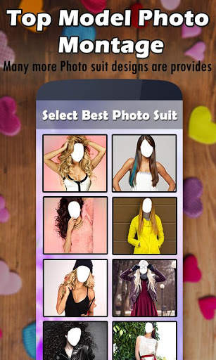 Top Model Photo Montage screenshot 1