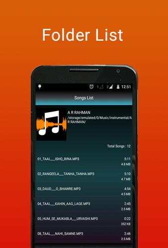 Lite Mp3 Player screenshot 5