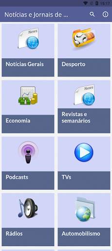 Notícias e Jornais de Portugal screenshot 1