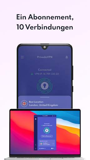PrivadoVPN: Sicherer VPN-Proxy screenshot 3