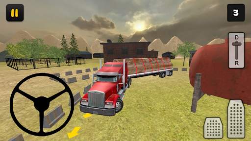 Steel Transport Truck 3D screenshot 1