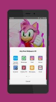 Wallpapers for Amy Rose Hedgehog Lovers HD screenshot 1