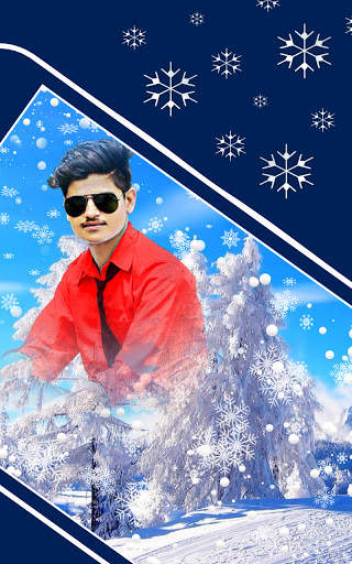 Snowfall photo editor: frames screenshot 2