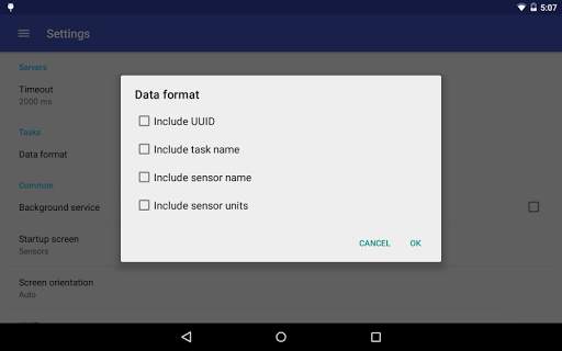 Data Collector: share sensors data screenshot 13