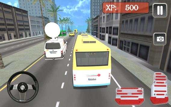Bus Driver 3d Sim 2016 screenshot 1