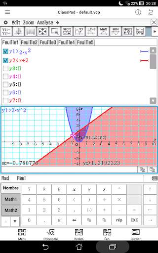 CASIO ClassPad screenshot 4
