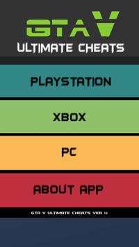 Ultimate Cheats for GTA V screenshot 1