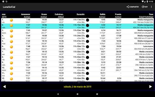 LunaSolCal Mobile screenshot 3