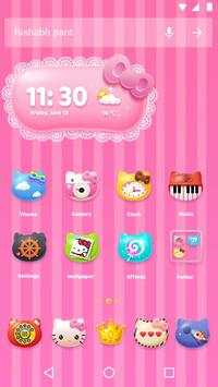 Pink Kitty Theme screenshot 1