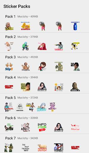 Perang Gambar Stiker WhatsApp - WaStickersApp screenshot 1
