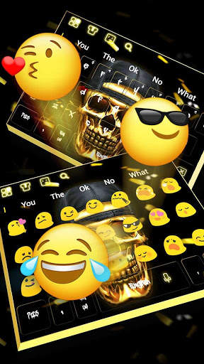 3D Hip-Hop Skull Keyboard screenshot 3