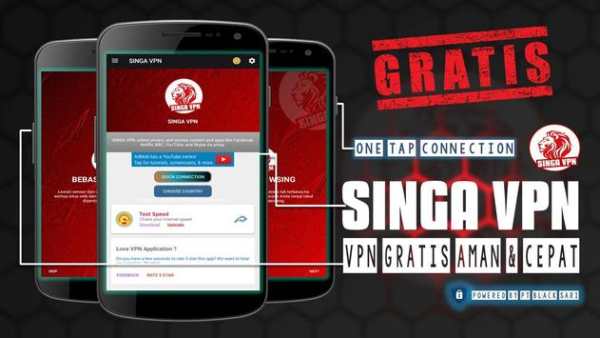 Singa VPN - VPN Gratis Aman & Cepat screenshot 2