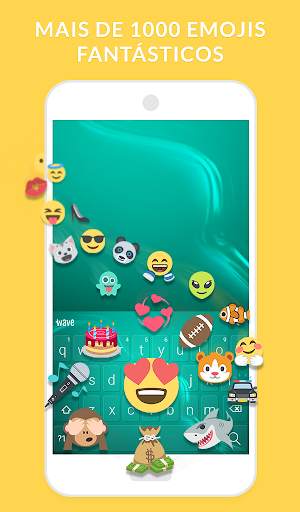 Wave Teclado Animado + Emoji screenshot 3