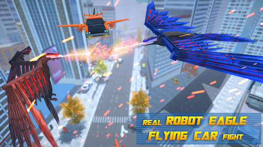 Flying Eagle Robot Car Multi Transforming Games 7 تصوير الشاشة