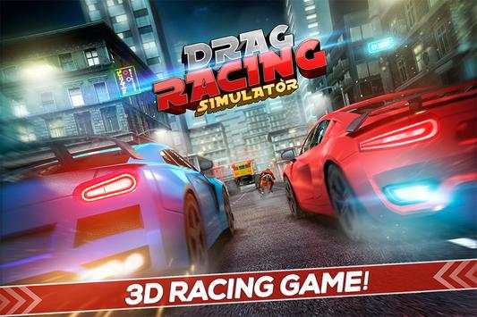 Drag Racing Simulator Game 3D screenshot 1
