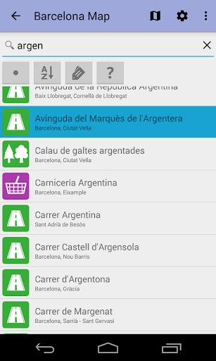 Barcelona City Map Lite screenshot 5