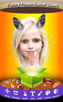Funny Photo Editor Video screenshot 1