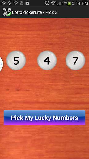 Lottery Number Picker Lite screenshot 5