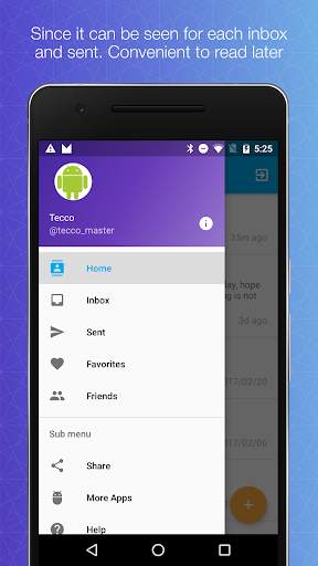 Direct messenger for Twitter screenshot 3