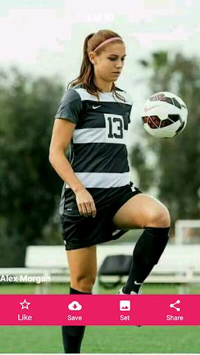 Alex Morgan HD Wallpaper screenshot 5