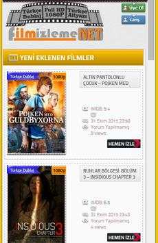 Filmizleme.NET screenshot 1