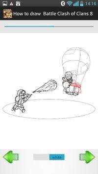 Draw Battle Clash of Clans screenshot 2