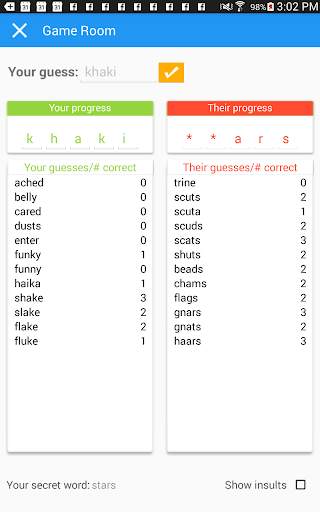 P3nto--The Five-Letter Word Game screenshot 13