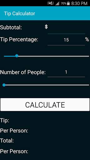 Tip Calculator - Ad Free screenshot 1