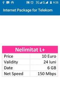 Internet Package for Telekom screenshot 6