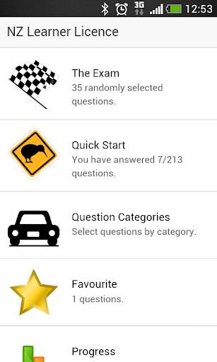 NZ Learner Licence - CAR screenshot 1