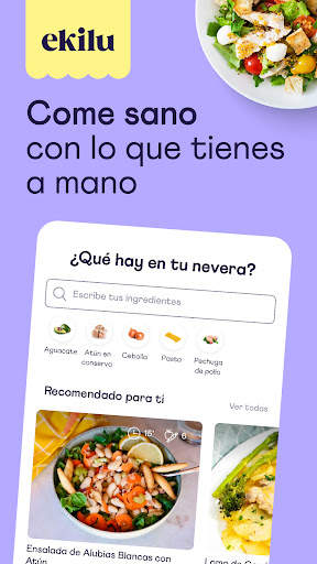 ekilu - Recetas Saludables screenshot 1