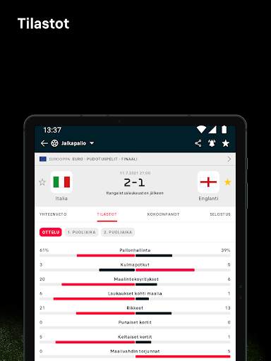 Flashscore live tulokset screenshot 4