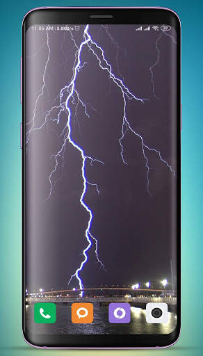 Thunder Storm Lightning Wallpaper HD screenshot 3