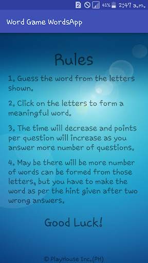 Word Game WordsApp screenshot 6